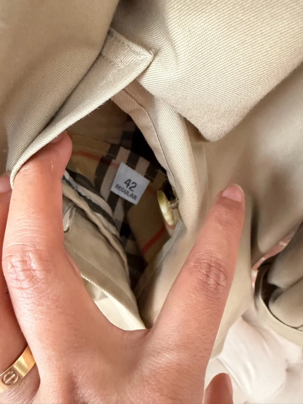 BURBERRY'S Trench Coat Size: Men Classi US small 38R small - Picture 10 of 16